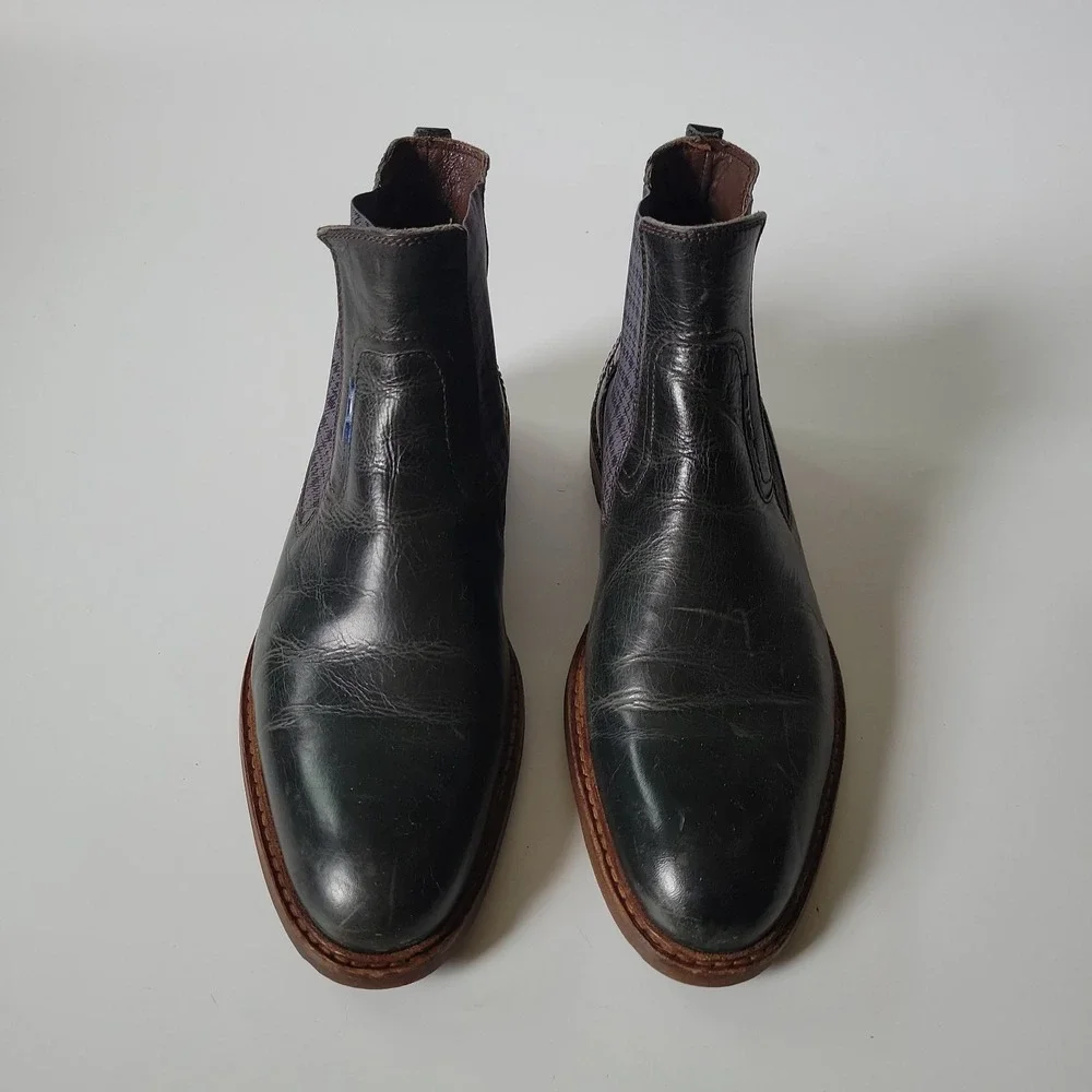 Floris Van Bommel Chelsea Boots 8.5H Genuine Leather  display picture 1